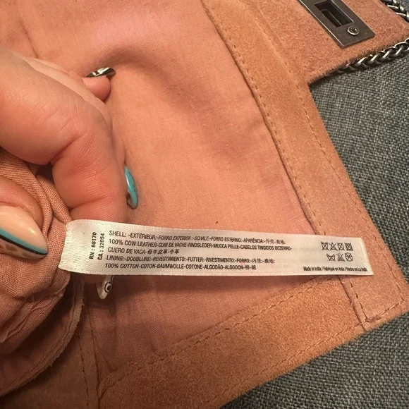 Free people slouchy suede crossbody sling bag - Picture 13 of 15